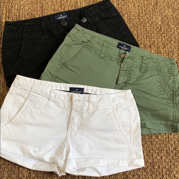 3 pairs of shorts